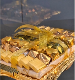 Gold Classic Chocolate Tray 111